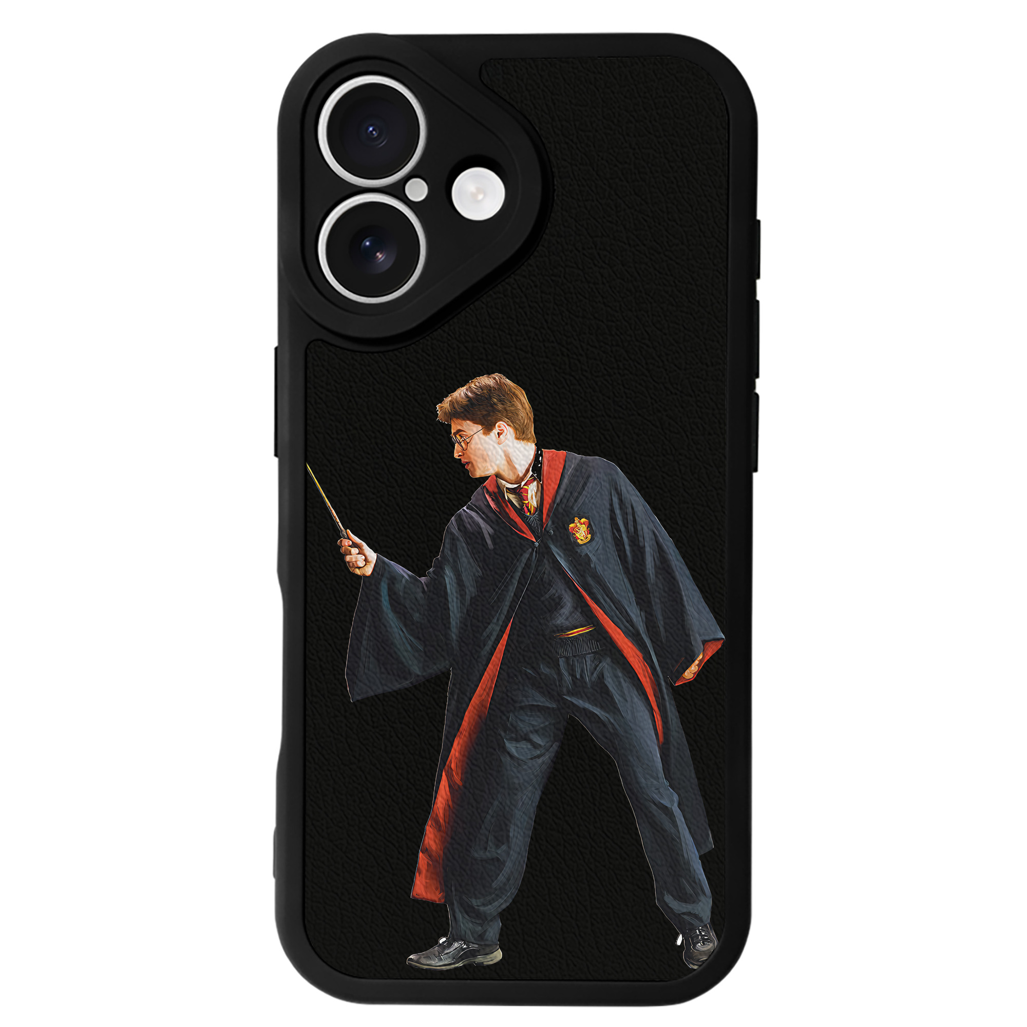 （画像用） Harry Potter ハリー・ポッターシリーズ 【iPhone 16シリーズ対応】シリコンスマホケース（レザー調） 材質：シリコン